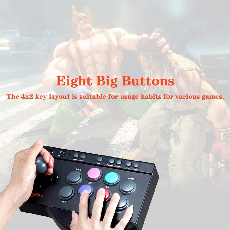 Ps3 ps4 xbox switch android pc vapor kof15 street fighter 6 jogo de luta  joystick G2-PS4 sunga gamepad