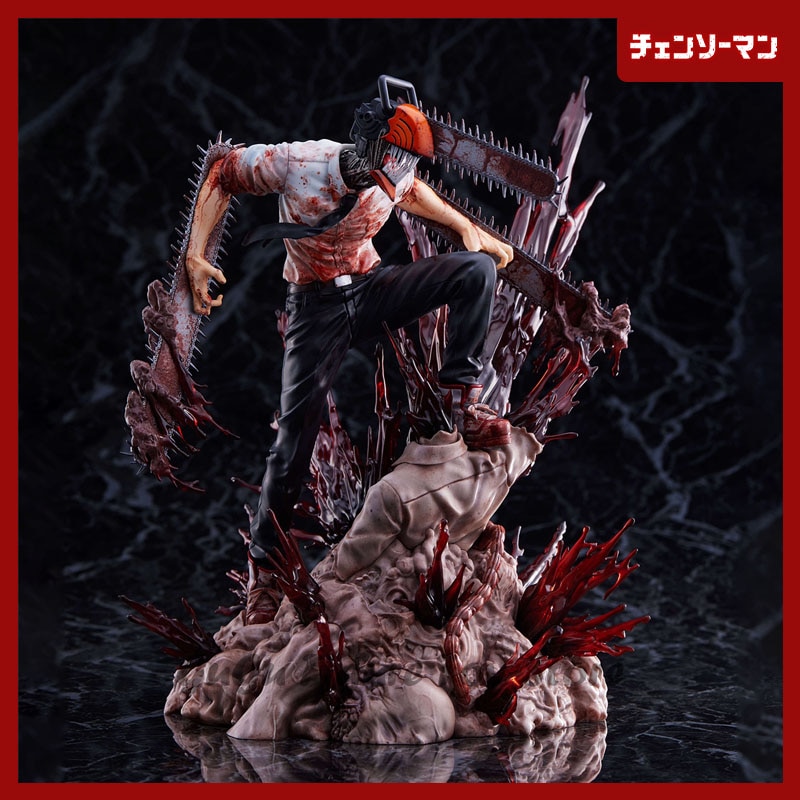 Boneco Decorativo Homem Motosserra Chainsaw Man Anime