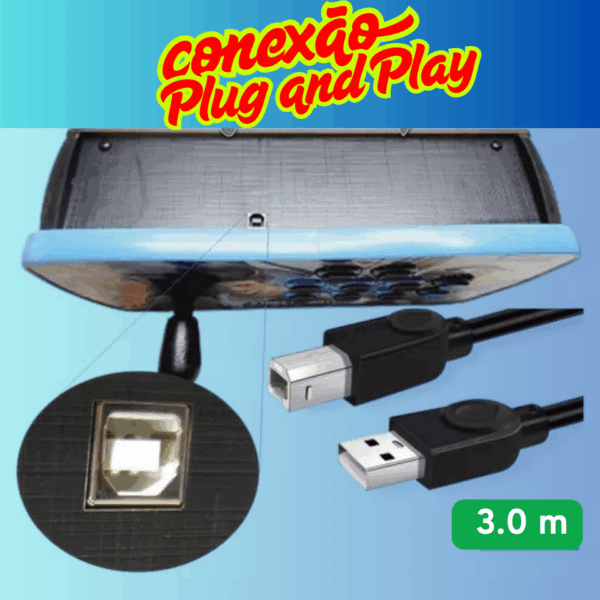 Controle Arcade Fliperama - Image 4