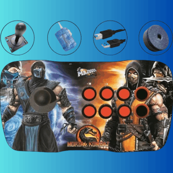 Controle Arcade Fliperama