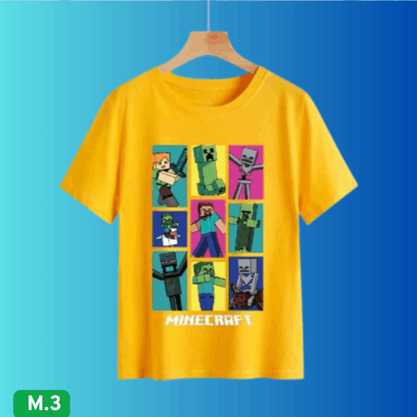 Camiseta Infantil Minecraft - Image 3