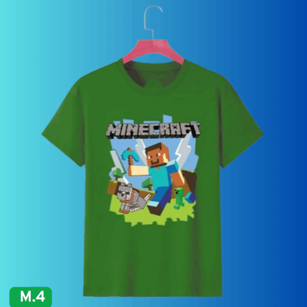 Camiseta Infantil Minecraft - Image 4