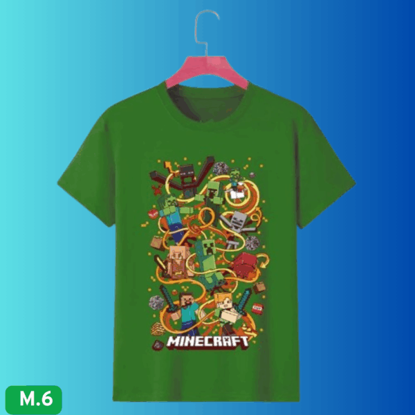 Camiseta Infantil Minecraft - Image 6