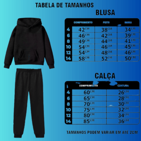 Conjunto Moletom Infantil Minecraft - Image 9