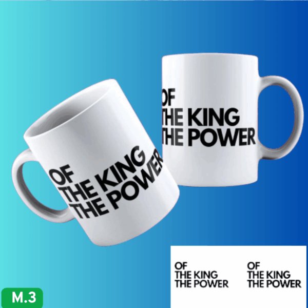 Caneca Of The Power The King Meme - Image 3