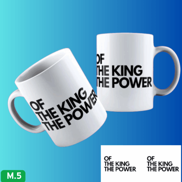 Caneca Of The Power The King Meme - Image 5