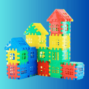 60 Peças Bloco de Montar